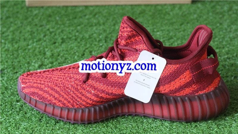 Adidas Yeezy Boost 350 V2 Teach Red Custom